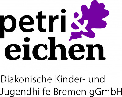 Logo Petri & Eichen, Diakonische Kinder- und Jugendhilfe Bremen gGmbH Alltagshelden gesucht! Heldinnen sowieso!