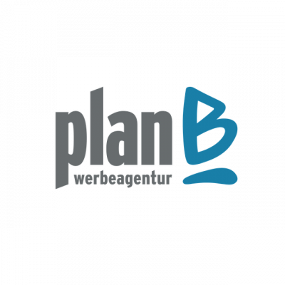 Logo plan B Werbeagentur GmbH Mediengestalter:in Digital und Print, Fachrichtung Beratung und Planung